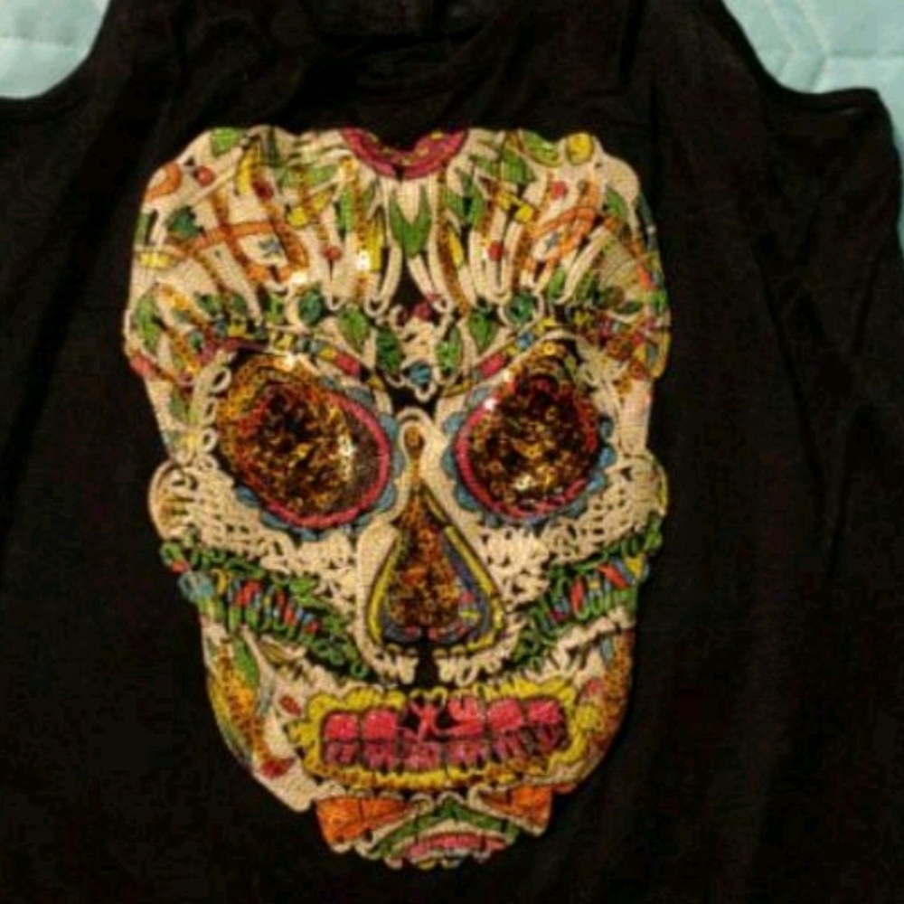 Skull tank top